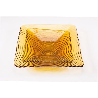 Image two of Amber Glass Square China
